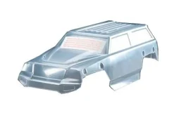 Carrosserie Summit 1/16Eme Transparente + Autocollants - Traxxas