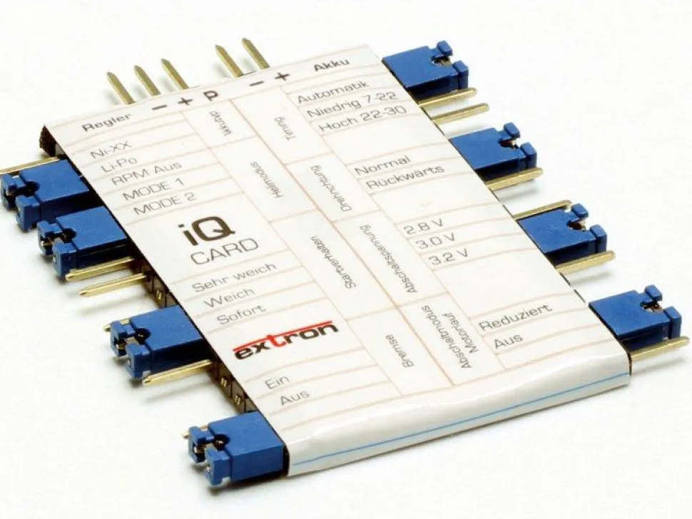 Carte de programmation variateurs iQ - Extron - Extron