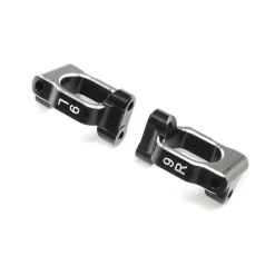 Caster Block Set, 9 deg, Aluminum : 22X-4 - Losi - TLR