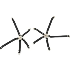 Ceinture de siège baquet Noir avec attache en métal - Scale Up - Scale Up