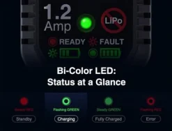 Chargeur eN18 (NiMh & NiCd 4-8S - 1A) prise Dean - SkyRc