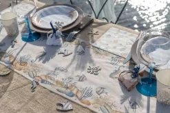 Chemin de table Coquillages 5m - RueDeLaFete