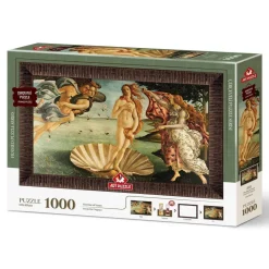 Coffret : Cadre, Colle et Puzzle 1000 pièces : L'Ascension de Vénus, Sandro Botticelli - Art Puzzle