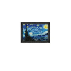Coffret : Cadre, Colle et Puzzle 1000 pièces : La Nuit étoilée, 1889 - Art Puzzle