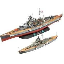 Coffret deux maquettes bateaux : Le légendaire Bismarck - Revell