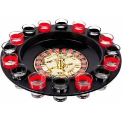 Coffret jeu Drinking Roulette ø 30cm - RueDeLaFete