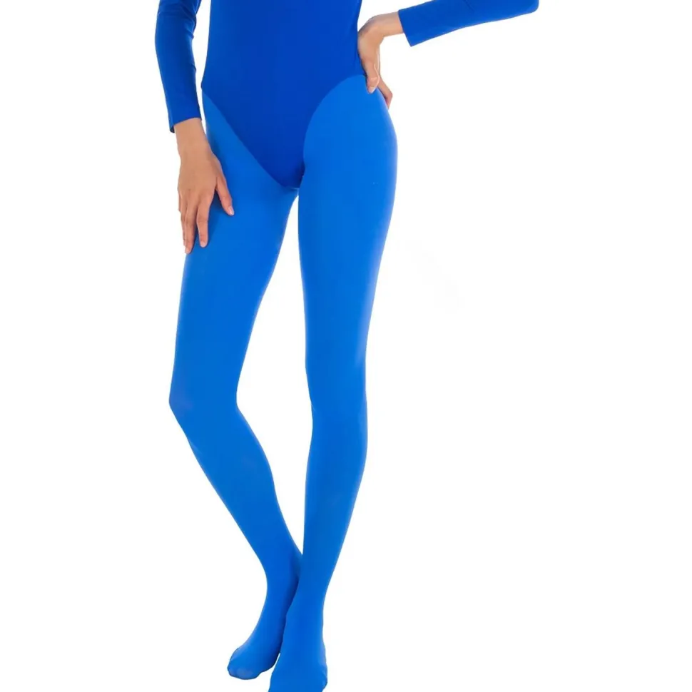 Collants adulte L/XL (40/46), Bleu - RueDeLaFete