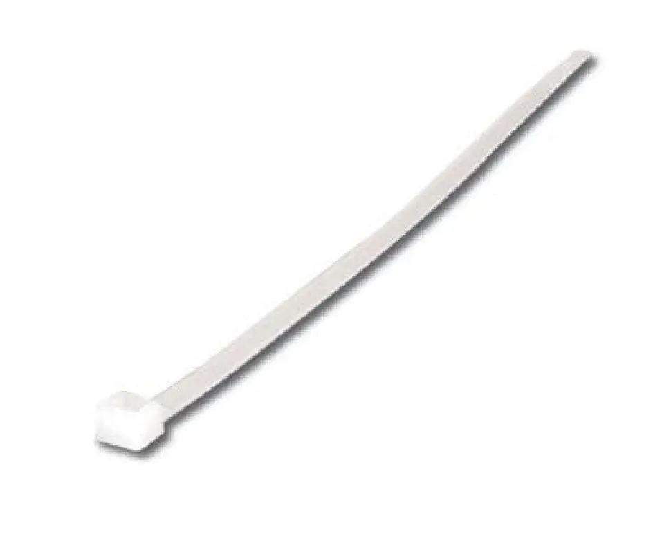 Collier nylon blanc 20cm (20pcs) - A2Pro