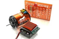 Combo Cheetah 10 Controleur S60A + Moteur 1600KV - 21.5T 2P Brushless - SkyRc