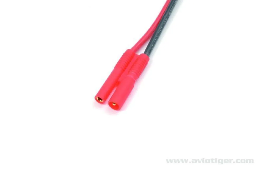 Connecteur Or 2mm Femelle 20AWG (0.81mm diam - 0.51mm2 sect) - Gforce