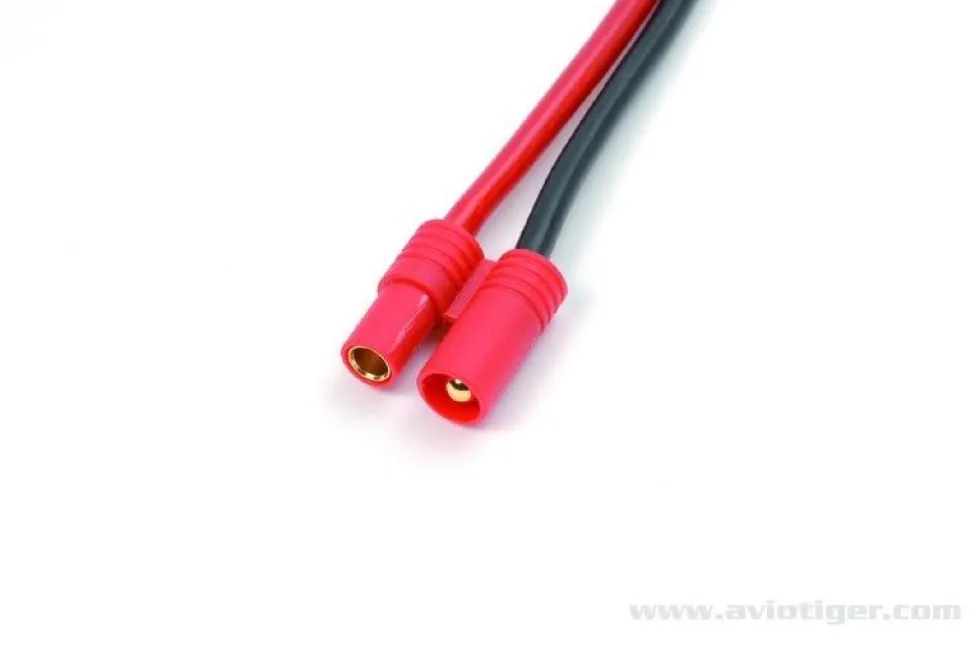 Connecteur Or 3.5mm Femelle 14AWG (1.62mm diam - 2.08mm2 sect) - Gforce