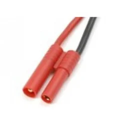 Connecteur Or 4mm Male 14AWG (1.62mm diam - 2.08mm2 sect) - Gforce