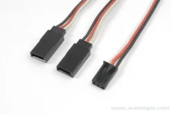 Cordon Y Futaba 22AWG (0.64mm diam - 0.326mm2 sect) - 30cm - (1 pc) - Gforce