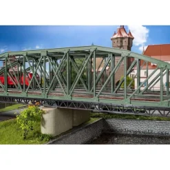Décor ferroviaire - Pont en arc, 2 voies - Faller