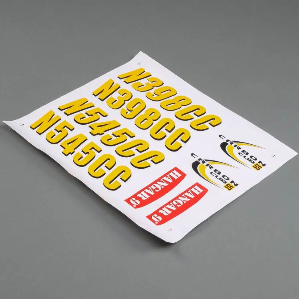 Decalques: Carbon Cub 15cc - Hangar9