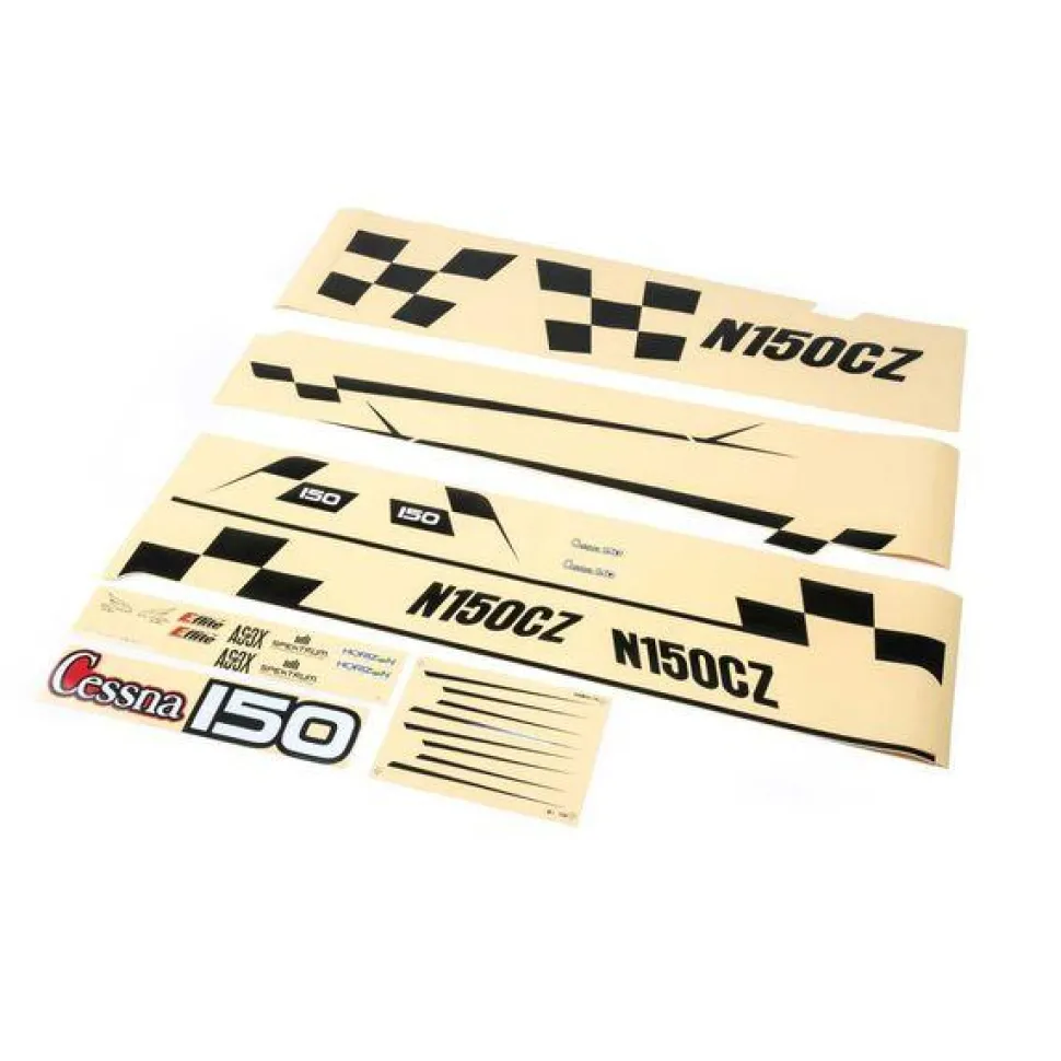 Decalques: C-Z Cessna 150 - E-flite