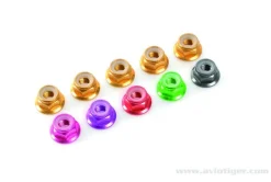 Ecrou Hex Bloq. Flasque M5 Or - GF-0401-050 - Gforce