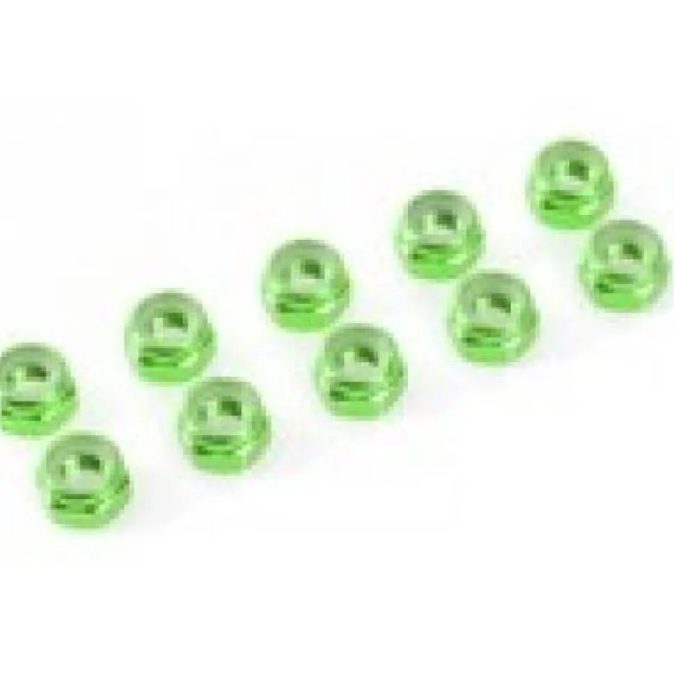 Ecrou Hex Bloq. M4 Alu Vert (1) - GF-0400-041 - Gforce