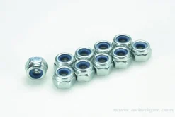 Ecrou Hex Bloquant M4 Acier (10) - GF-0152-003 - Gforce