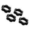 Ecrous De Roues Alu 17Mm Anodises Noir (4) - Traxxas - Traxxas