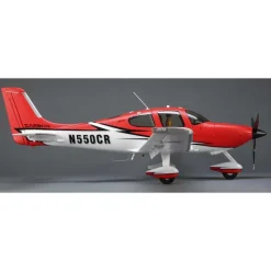 Eflite Cirrus SR22T Rouge V2 1.5m BNF Basic - E-flite