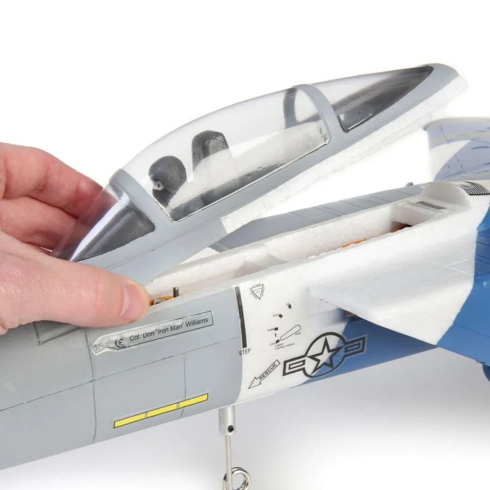 Eflite F-15 Eagle V2 64mm EDF BNF avec AR630 AS3X SAFE - E-flite