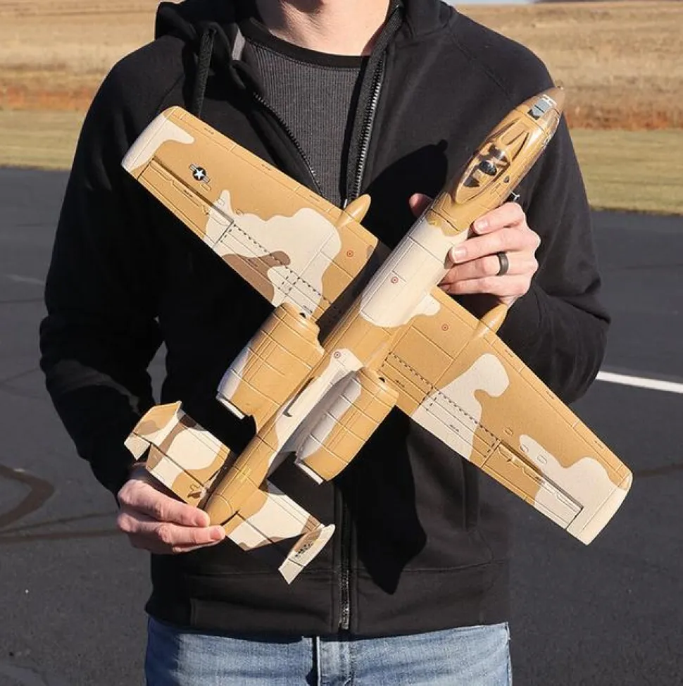 Eflite UMX A-10 Thunderbolt II 30mm EDF BNF Basic wAS3X & SAFE Select - E-flite