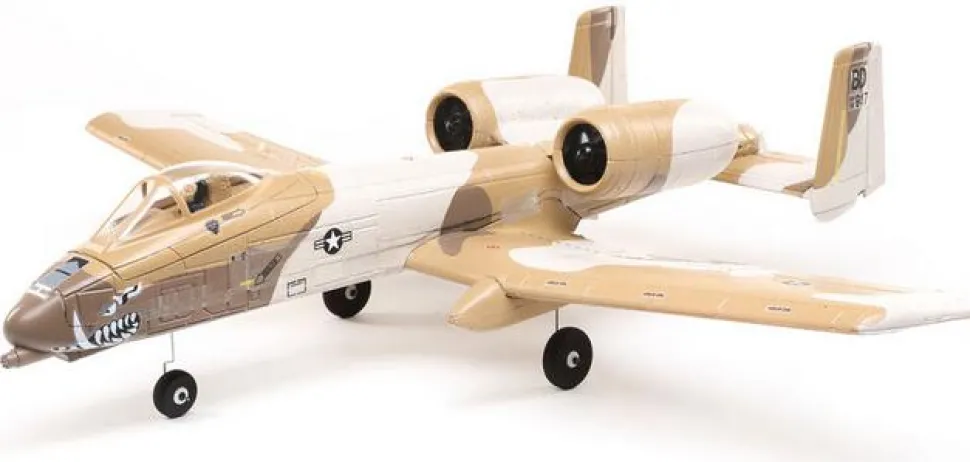 Eflite UMX A-10 Thunderbolt II 30mm EDF BNF Basic wAS3X & SAFE Select - E-flite