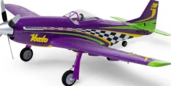 E-Flite UMX P-51D Voodoo BNF Basic 493mm avec AS3X et SAFE Select - E-flite