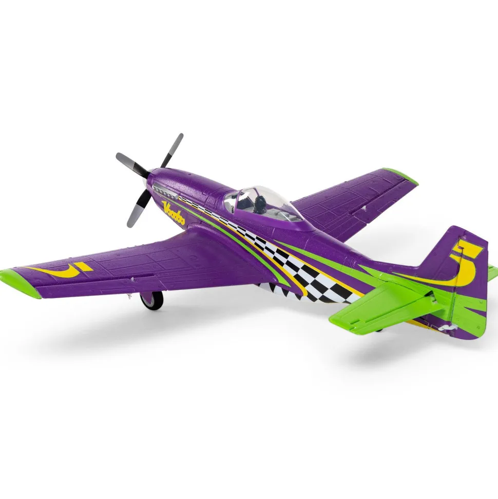 E-Flite UMX P-51D Voodoo BNF Basic 493mm avec AS3X et SAFE Select - E-flite