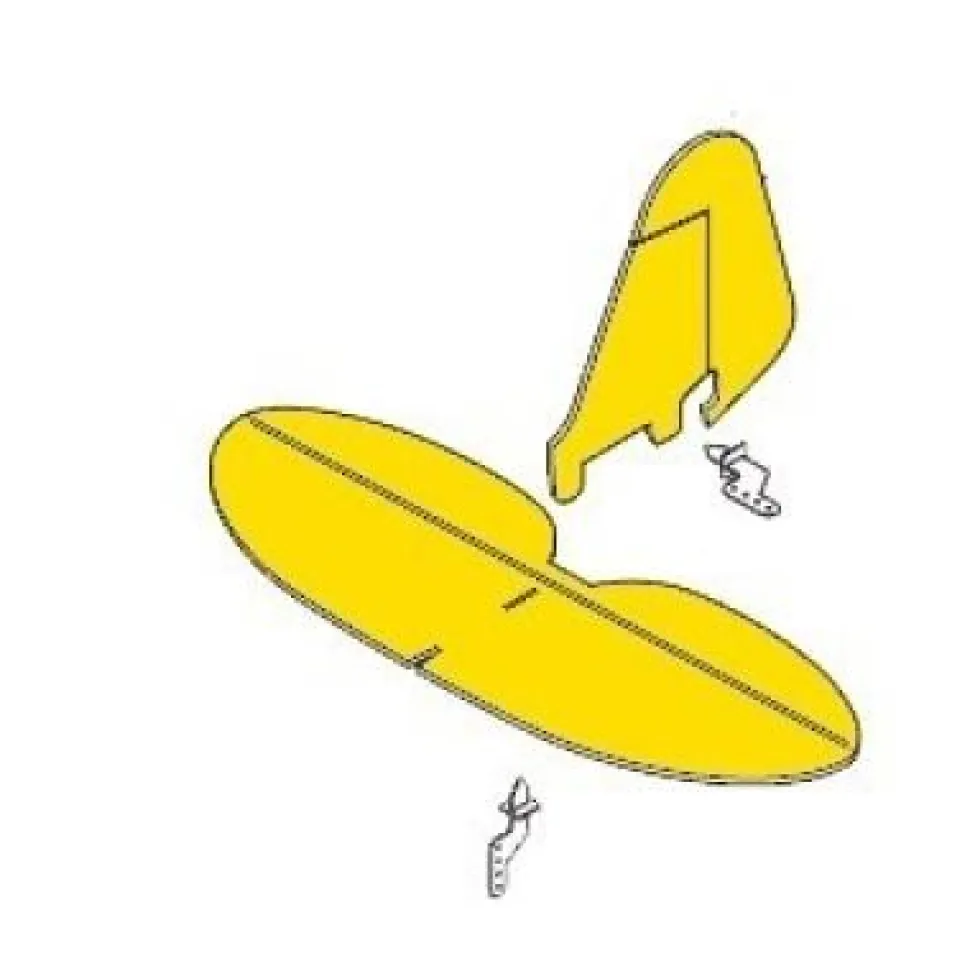 Empennage - Minium Piper J3 - Kyosho