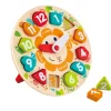 Encastrement en bois : Horloge Chunky - Hape