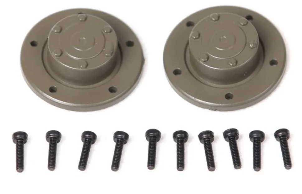 Enjoliveurs roues arrière Jeep Willys 1/6 - RocHobby