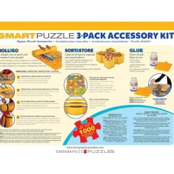 Ensemble d'accessoires : tapis, boîtes de tri et colle - Eurographics