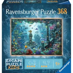 Escape puzzle Kids 368 pièces : Au royaume sous-marin - Ravensburger