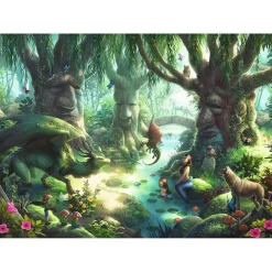 Escape puzzle Kids 368 pièces : La forêt magique - Ravensburger