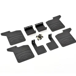 Fastrax Trx-4 Rubber Mudflaps & Alloy Mounts pour Defender - Fastrax
