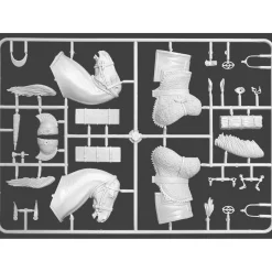 Figurine militaire : Cuirassier Français guerres Napoléioniennes en 1:16 - Mini Art