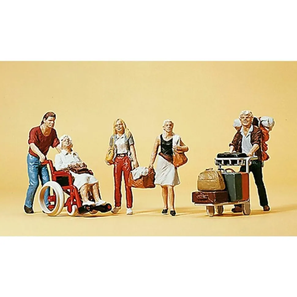 Figurine Voyageurs HO 1/87 - Preiser
