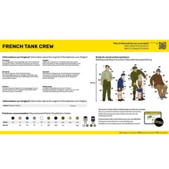 Figurines de Guerre : STARTER KIT Equipage de char français - Heller