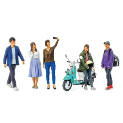 Figurines Groupe d'amis du campus - Tamiya