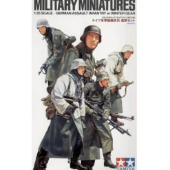 Figurines Infanterie d'assaut Allemande - Tamiya