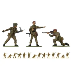 Figurines 2ème Guerre Mondiale : Vintage Classics : WWII British Paratroops - Airfix