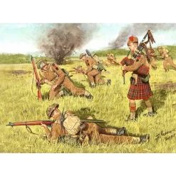 Figurines 2ème Guerre Mondiale : Scotland the Braves ! : 1944 - Master Box