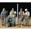 Figurines 2ème Guerre Mondiale : Soldats Allemands Au Rapport - Tamiya