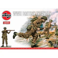 Figurines 2ème Guerre Mondiale : Vintage Classics : WWII British Infantry - Airfix