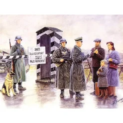 Figurines 2ème Guerre Mondiale : Point de contrôle allemand - Master Box