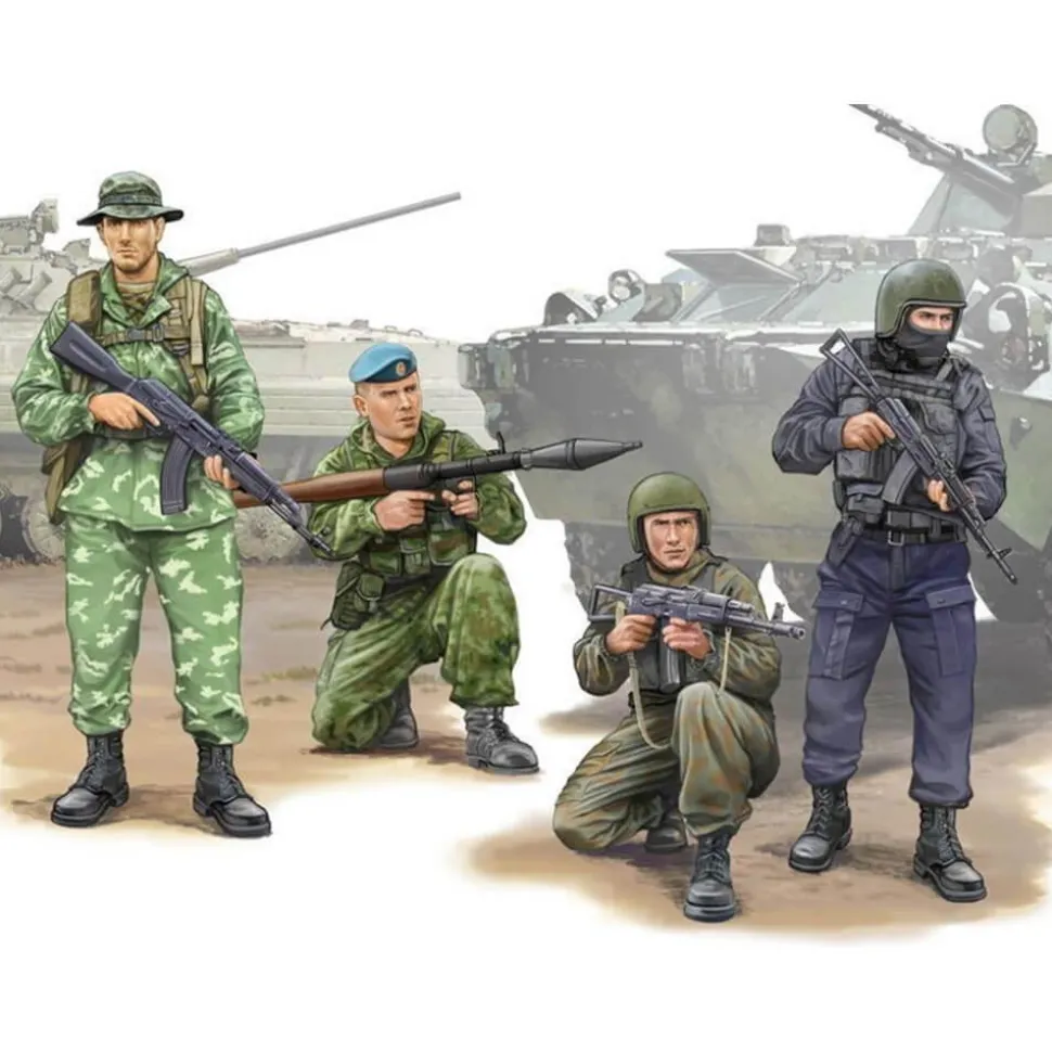 Figurines militaires : Force d'opération spéciale russe - Trumpeter
