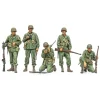 Figurines militaires : Groupe d'éclaireurs U.S. Seconde Guerre mondiale - Tamiya