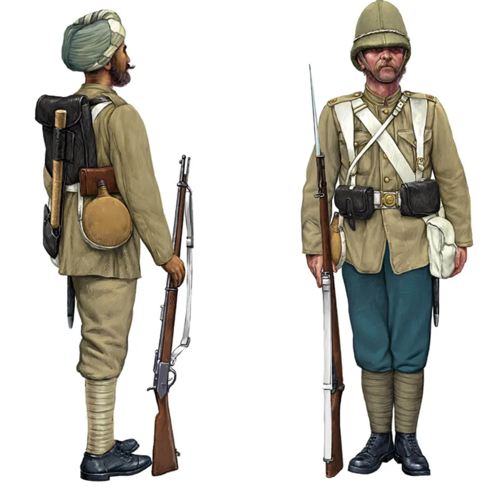 Figurines militaires : Infanterie Britannique/Sepoys - Italeri